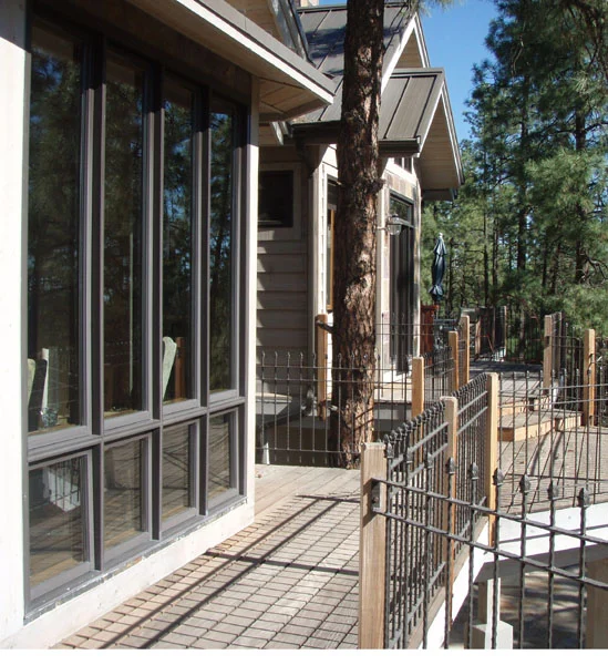 Shaffer Custom Home Detail | Prescott Builders of AZ Architectural detail of the Shaffer custom home by Prescott Builders of AZ