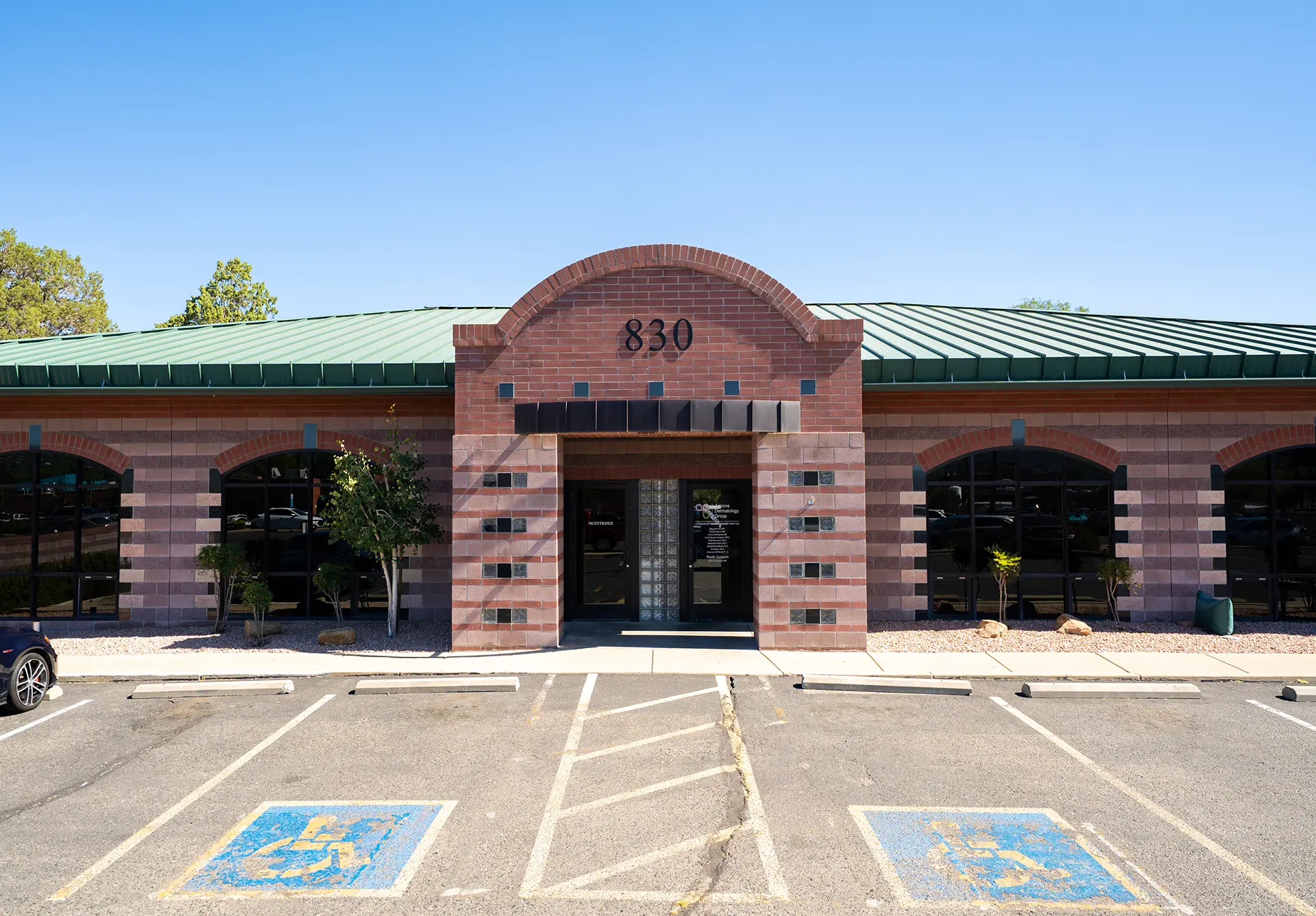 Commercial building designed by a custom home builder in Prescott AZ showcasing quality construction and craftsmanship